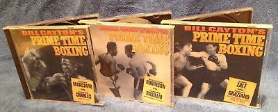 Rocky Marciano Graziano Sugar Ray Robinson Bill Cayton's Prime Time Boxing 3CD
