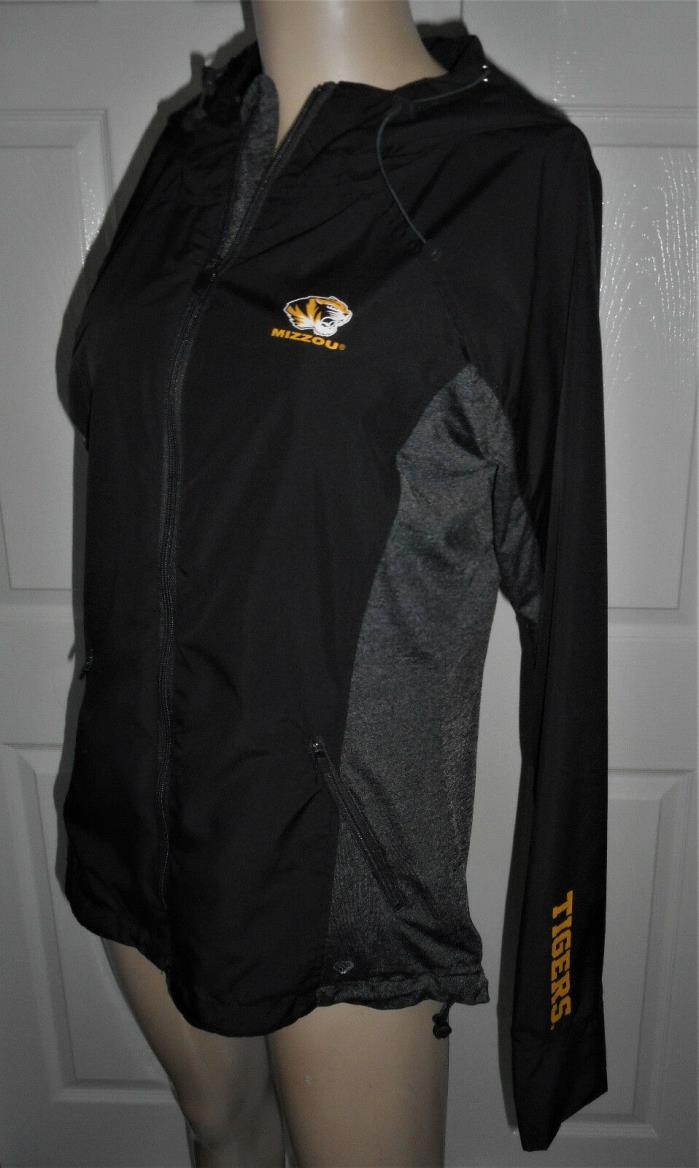 Colosseum Own The Stands Jacket Lightweight Women's XL Mizzou Tigers Hooded