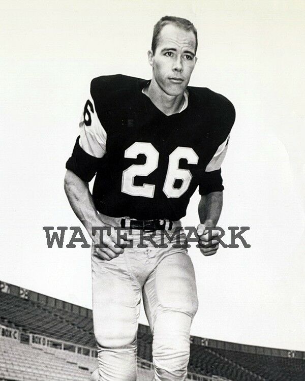 CFL HOF Garney Henley Hamilton Tiger Cats Black & White 8 X 10 Photo Picture