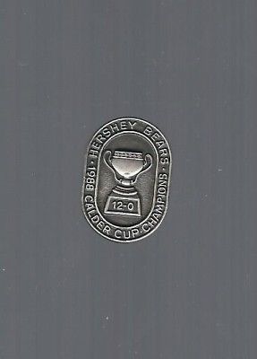 Hershey Bears  ''1988 Calder Cup Champions / 12-0''  AHL Minor Hockey pin