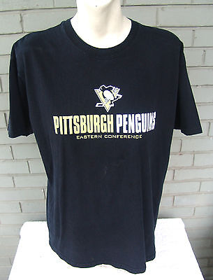 Pittsburgh Penguins Mario Lemieux Sidney Crosby Eastern Conference Tee-Shirt  L