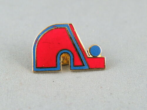 Retro Quebec Nordiques Lapel Pin - Don in Team Colours - Hard to Find