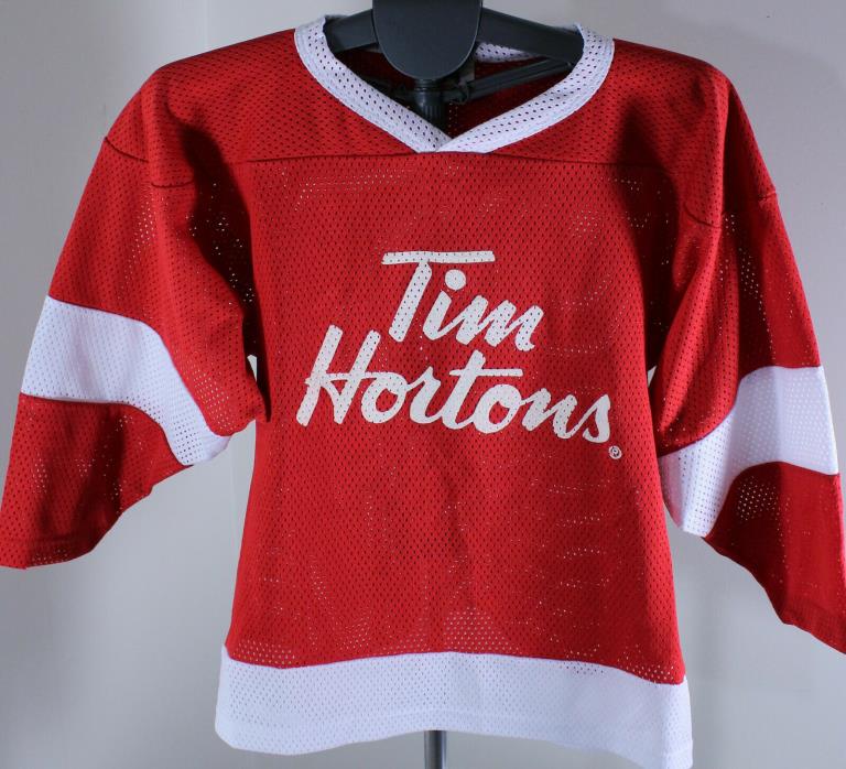 Tim Hortons Timbits Hockey Jersey ~ Youth Size Large # 7