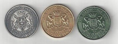 1968 1969 NEW ORLEANS FAIR GROUNDS HORSE RACING RACE TRACK COINS TOKENS MEDALS