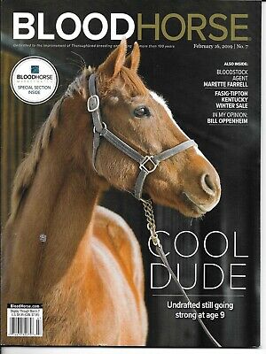 Blood Horse Magazine ~ February 16tH, 2019 ~  