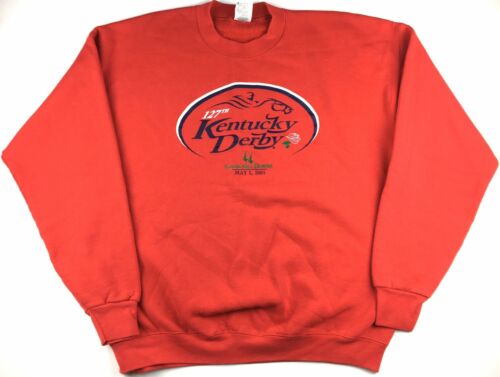 Vintage 2001 127th Kentucky Derby Churchill Downs Men’s Crewneck