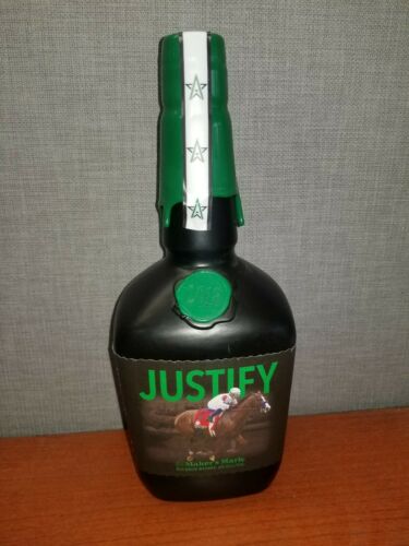 Triple Crown Makers Mark Justify Collectors Bottle Only 2018 SEALED Bourbon RARE
