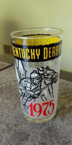 1975 Kentucky Derby Mint Julep Glass Offical