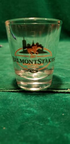 Belmont Stakes 147 Shot Glass Porcelain  June 4 2015Quantity(8)$6.95  Each