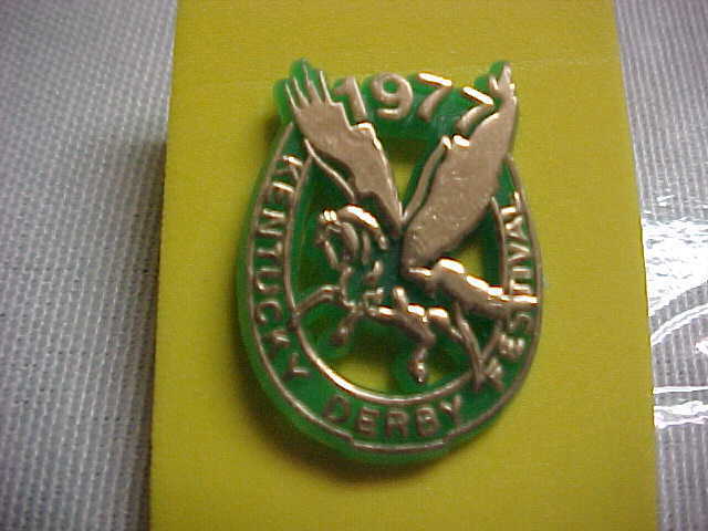 1977  Kentucky Derby Festival Pin.Mint. RARE