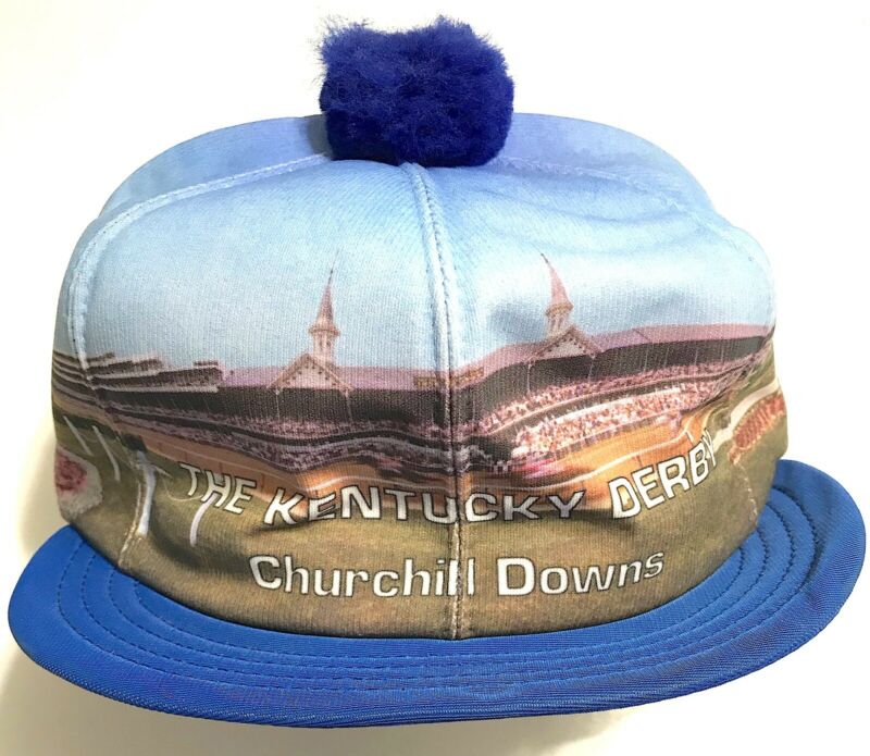 Vintage The Kentucky Derby Churchill Downs Louisville Manufacturing Hat NWOT