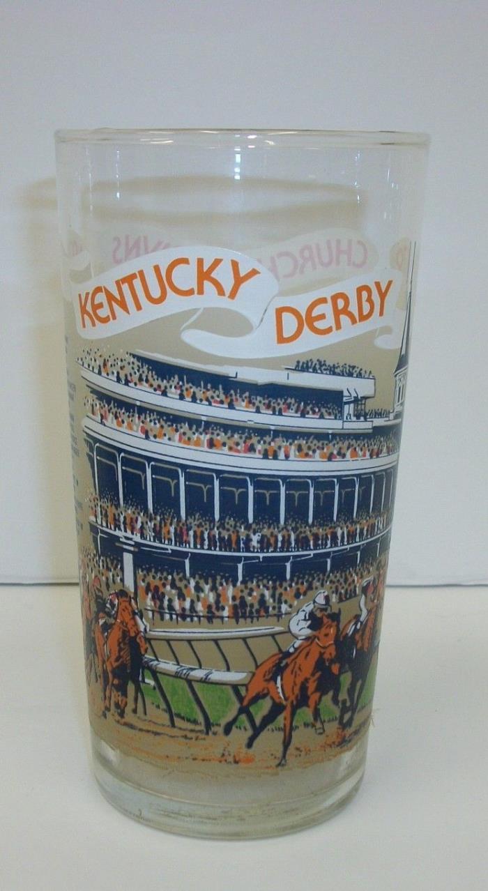 Vintage 1979 Official Kentucky Derby Souvenir Glass