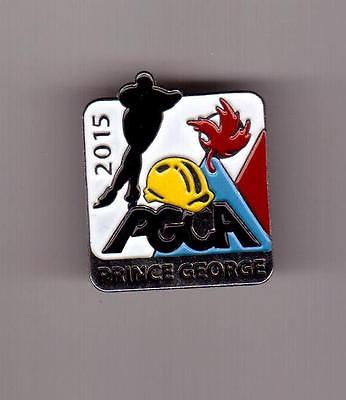 PGCA Construction Committee 2015 Prince George Canada Winter Games Pin Pinback
