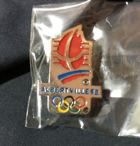 1992 OLYMPIC PIN ALBERTVILLE 92  OLYMPIC RINGS