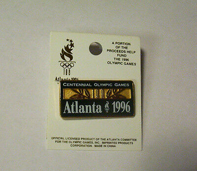 1996 ATLANTA OLYMPICS 100 YEARS CENTENNIAL Olympic Summer Games Game Pin NEW