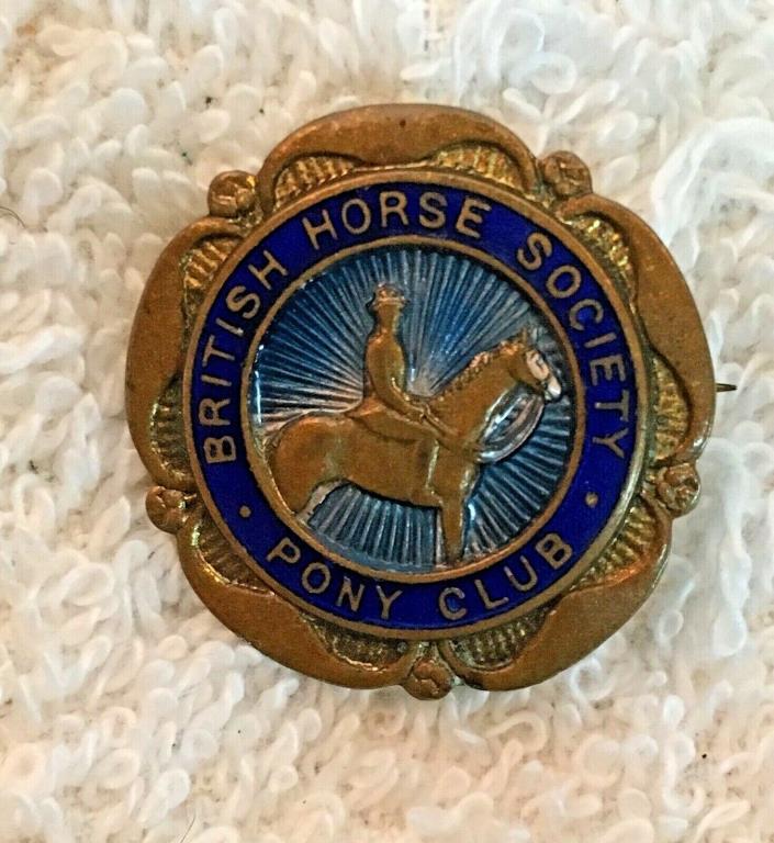 Generic British Horse Society Pony Club non Olympic Pin Badge