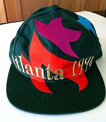 Olympics Games Atlanta 1996 Baseball Cap Embroidered Hat Adjustable Summer USA