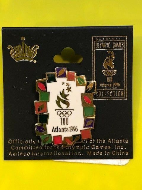 1996 Atlanta Olympic Pin Authentic Games Collection - New on tag