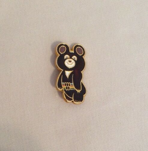 Olympic Pin - Misha The Olympic Mascot Pin