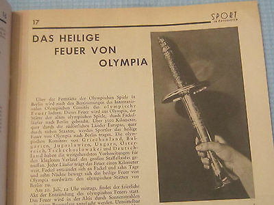 Original XI Olympic Games Berlin 1936 Magazine. EXTREMELY RARE !!!