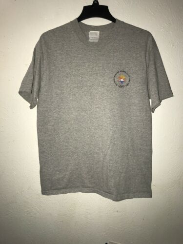Large, Olympic Winter Games T Shirt 2002, Salt Lake, Vintage T Shirt,