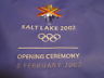 RARE 2002 SALT LAKE CITY OLYMPICS OPENING CEREMONY PARTICPATION PACK