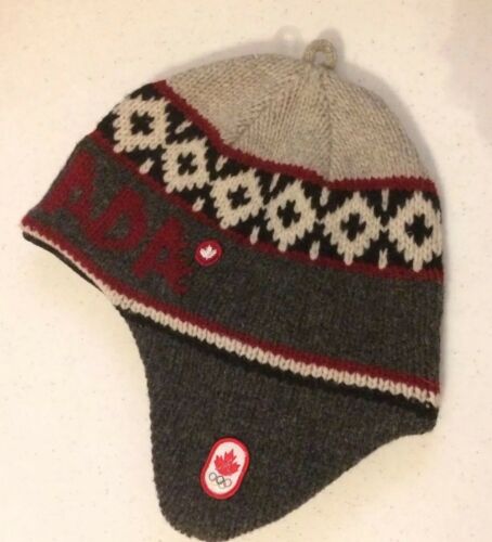 HUDSON'S BAY Hat Youth Canada Olympics Wool NWOT