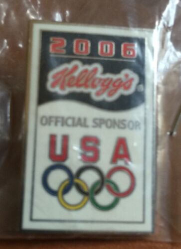 New Kellogg's Official Sponsor 2006 USA Olympics >Lapel Pin