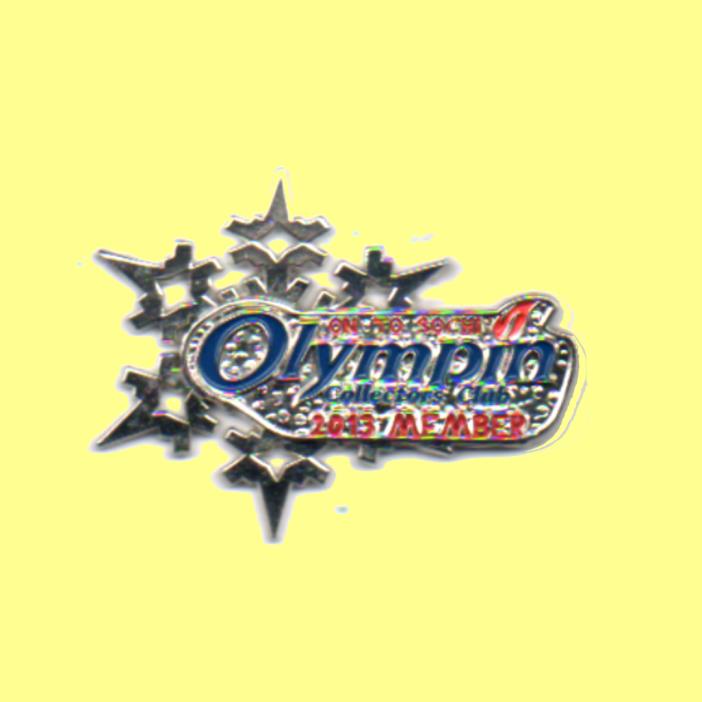 2013 Olympin Olympic Pin Collectors Club Annual Pin