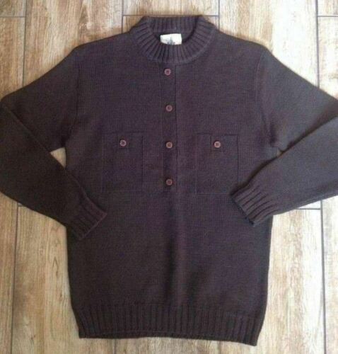 VINTAGE JEAN CLAUDE KILLY Chocolate Brown SWEATER Small
