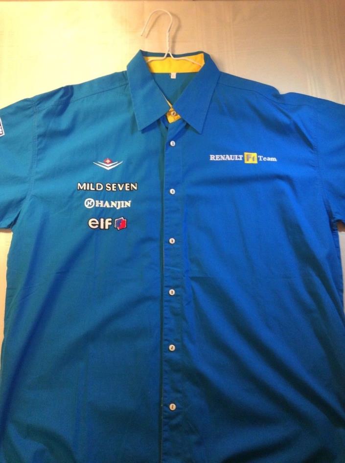 formula1 shirt - MILD SEVEN-Renault F1 Team Principal/Manager Shirt XL
