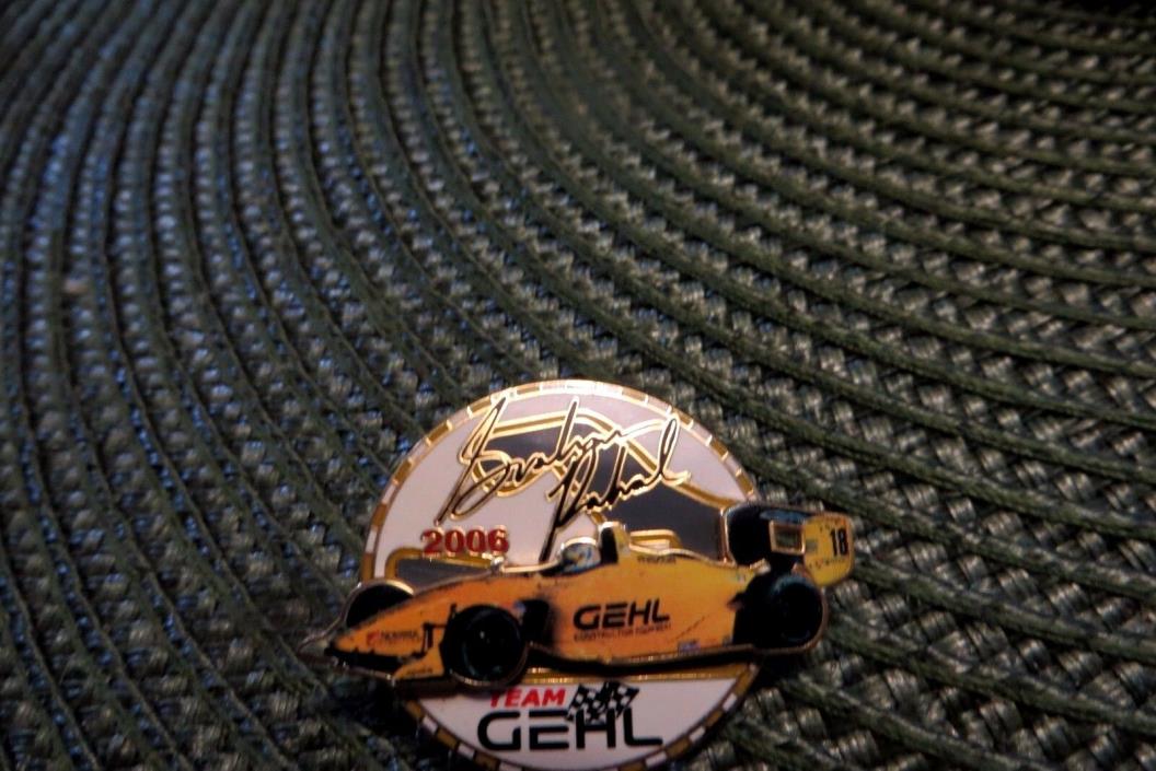 original TEAM GEHL 2006 Formula 1 racing official pin