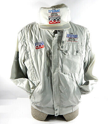 1981 Indianapolis 500 Chrysler Le Baron Official Pace Car Jacket + Hat Unser