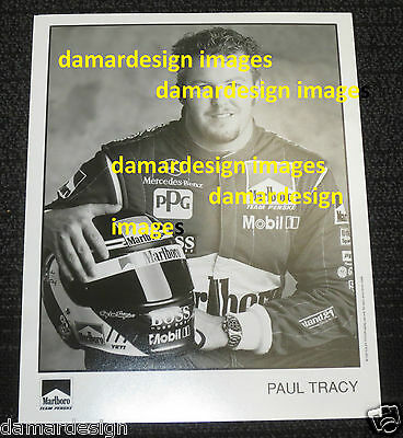 ? 1997 Original Press Photo Media PROMO - Indy Car PAUL TRACY Team Penske Racing