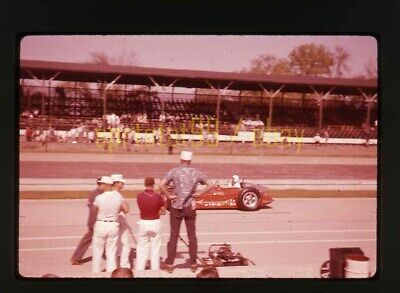Jim McWithey #16 @ 1960 USAC Indianapolis Indy 500 - Vintage 35mm Race Slide