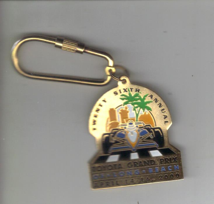 Official 26th Anniversary KEY CHAIN - Toyota Grand Prix of Long Beach April 2000