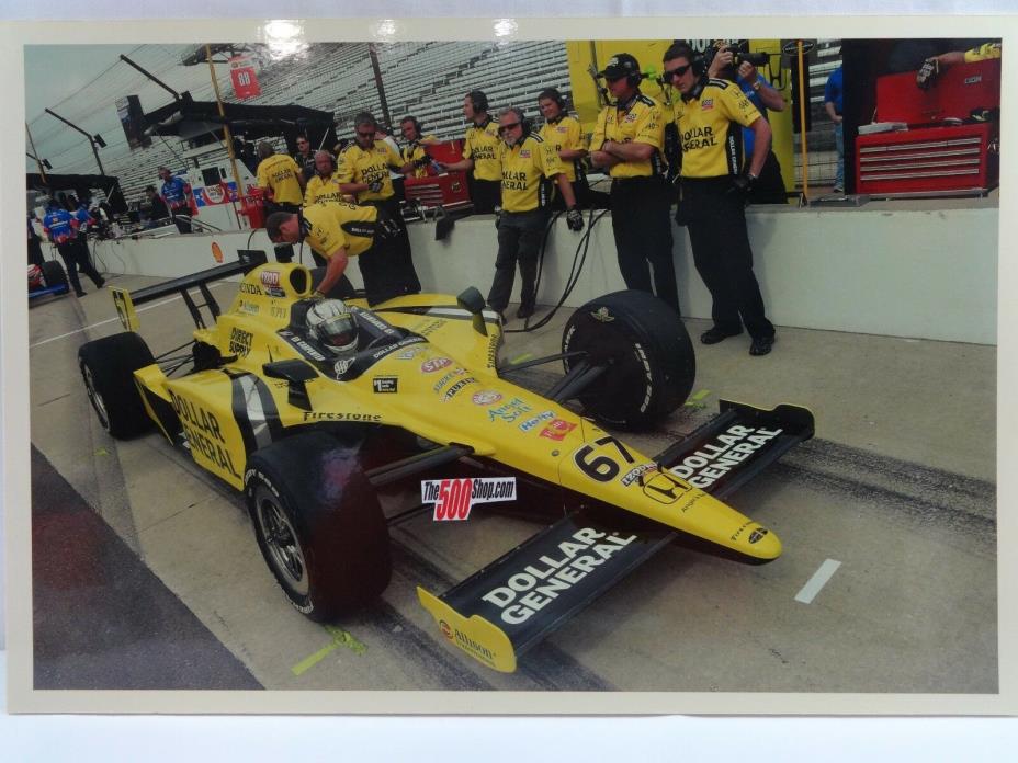 Ed Carpenter Sarah Fisher Racing Photo Print 15x24
