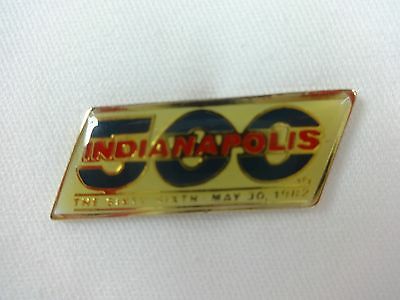 1982 Indianapolis 500 Collector Event Lapel Pin IndyCar Gordon Johncock Patrick