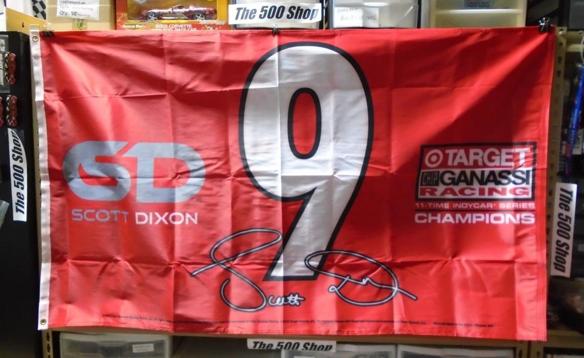 #9 Scott Dixon Target Chip Ganassi Racing Collector Flag Banners 3' x 5' IndyCar