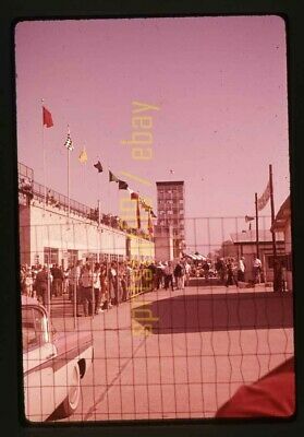 1960 USAC Indianapolis Indy 500 - Gasoline Alley - Vintage 35mm Race Slide