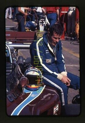 Bobby Unser #3 - 1976 USAC Jimmy Bryan 150 Phoenix - Vintage 35mm Race Slide