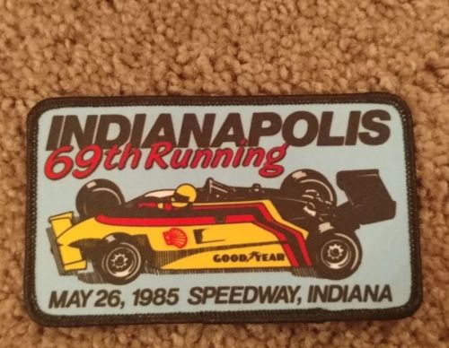 1985 Indianapolis 69TH Event Collector Patch