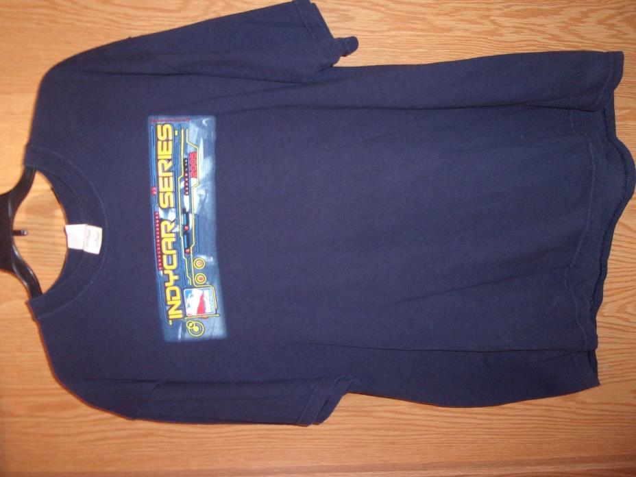 05 Indy Car black graphic XL t shirt