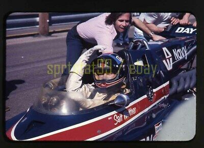 Salt Walther #77 - 1976 USAC Jimmy Bryan 150 - Vintage 35mm Race Slide