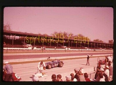 Tony Bettenhausen #2 @ 1960 USAC Indianapolis Indy 500 - Vintage 35mm Race Slide