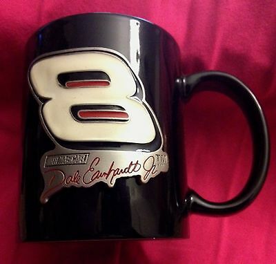 NASCAR Dale Earnhardt Jr #8  12oz Black Ceramic Mug