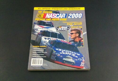 Nascar 2000 Official Preview and Press Guide Stats and Schedules Book