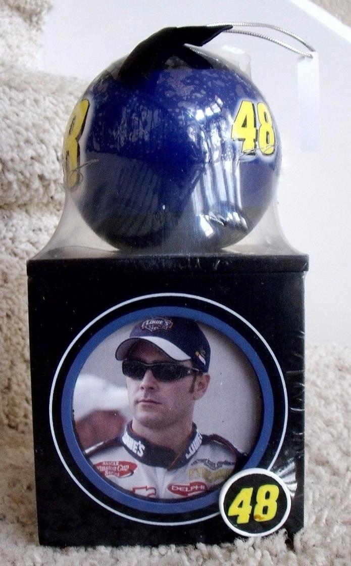 NIP NASCAR #48 Jimmie Johnson Christmas Ornament & Photo Cube