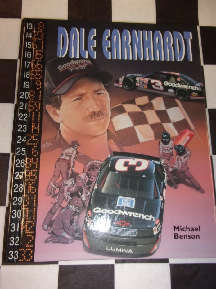 Dale Earnhardt Race Car Legends #3 Book by Michael Benson 63 pages