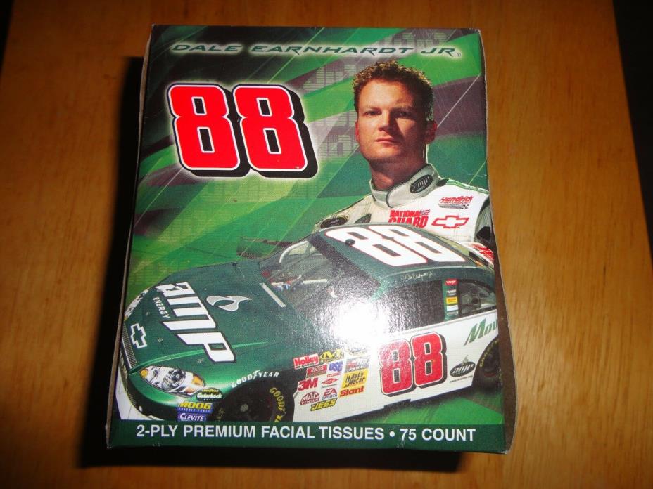 2 PLY FACIAL TISSUES #88 NASCAR UNOPENED IMPALA SS AMP DALE EARNHARTDT JR